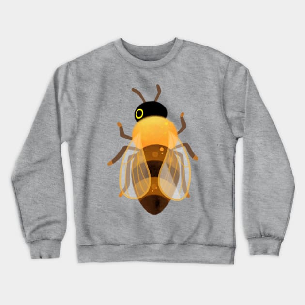 Honey bee 4 Crewneck Sweatshirt by pikaole